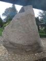 The other side of the big stone of Jelling
