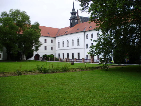 The monastery where Gregor Mendel lived.