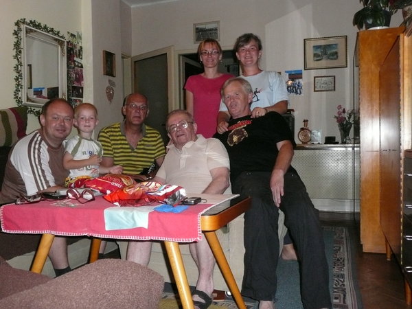 Our family with opa