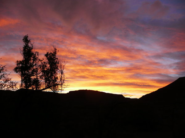 Sunset over the Karoo