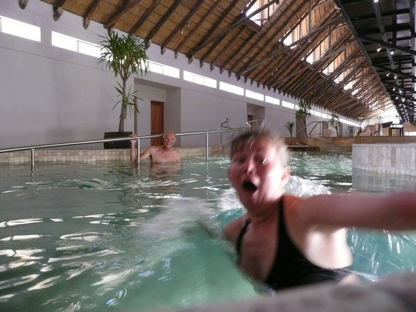 In the spa of Ai Ai's Parc