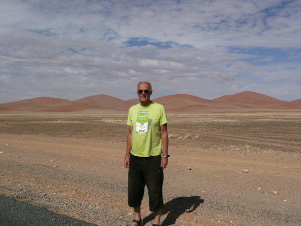Andre in the Dunes at Sossusvlei