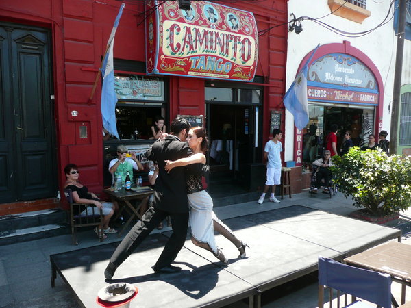 Dancing the tango