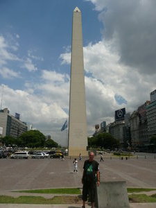 Obelisk at the Plaza de Republica