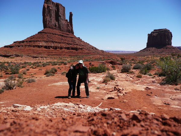 In Monument Valley