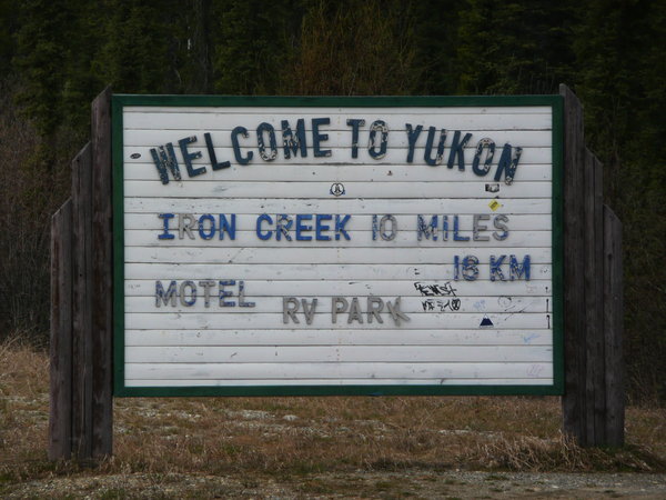 Finally in the Yukon