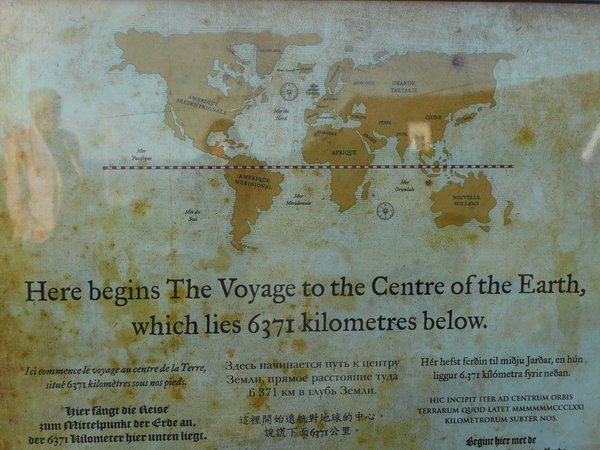 Jules Verne based his 'Voyage to the center of the earth' upon the saga's around the Snaefels Joekull volcano.