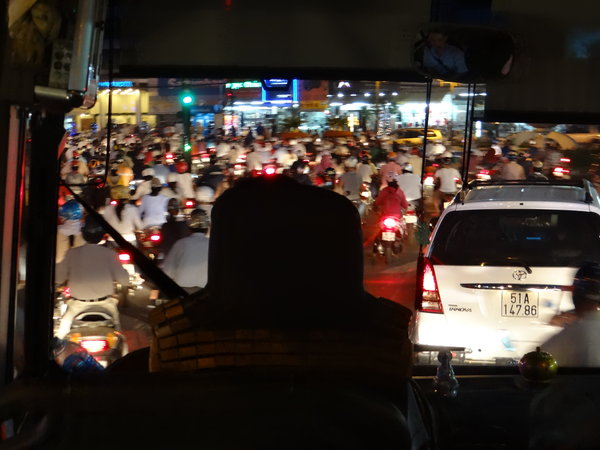 Motorbikes in Ho Chi Minh City