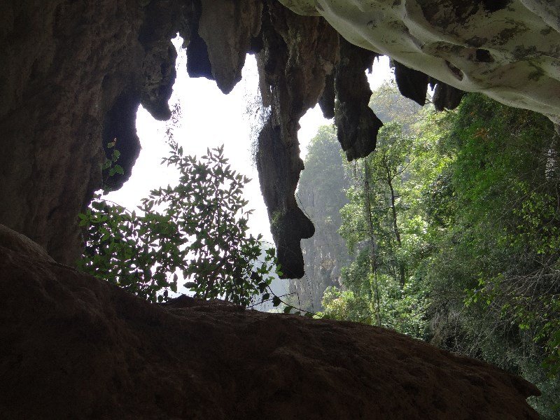 One of the caves