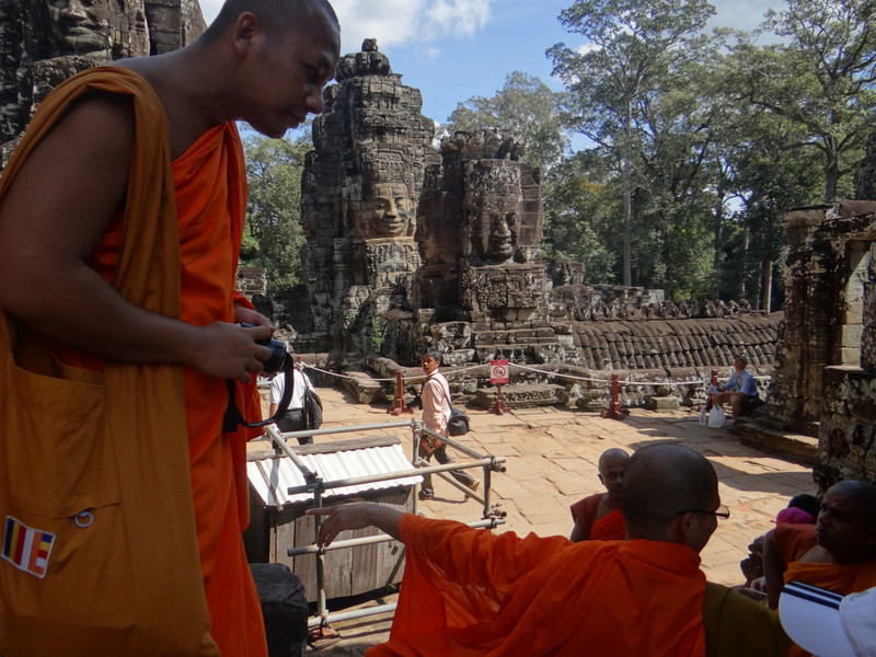 Buddhism and Hinduism in one temple