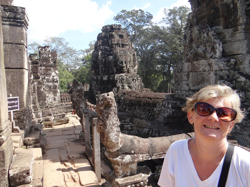 Inside Bayon (Angkor Tom)