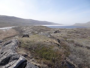 Ice on Lake Tasersuatsiaq has almost melted.