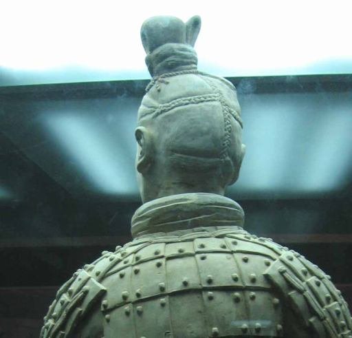 Detail of Terracotta soldier