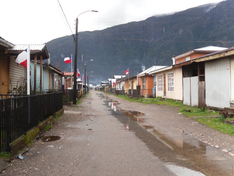 Street in Puerto Aysen