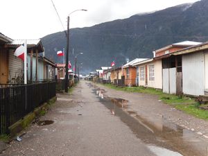 Street in Puerto Aysen