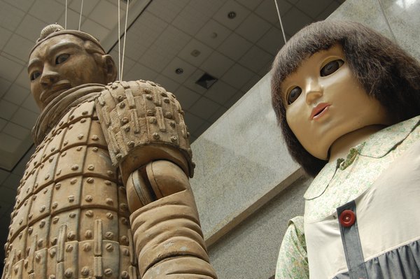 the biggest marionette in china  - what a claim to fame