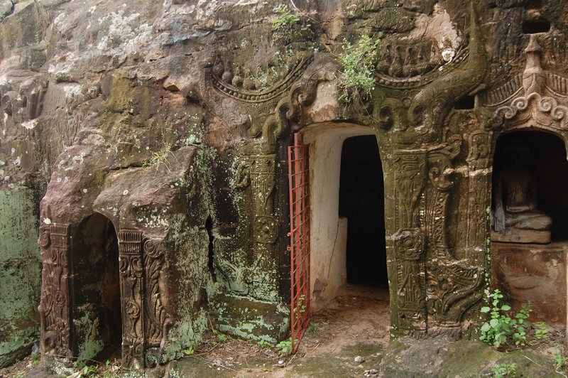 Mingun's caves