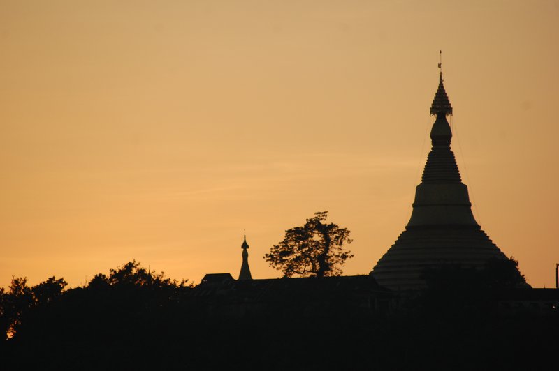 Bagan at suset