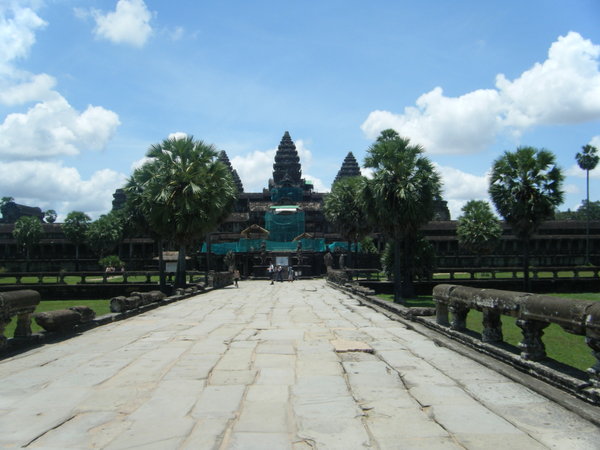 The main Temple at Angkor Wat