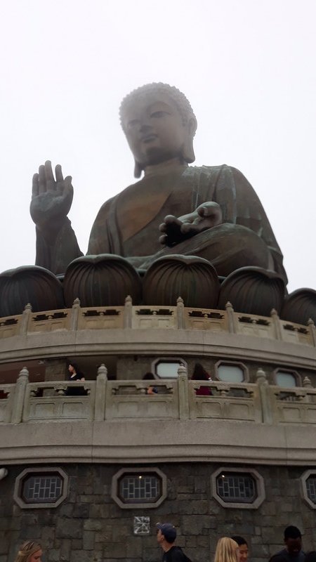 Bronze Buddha,  Lantau Island. 