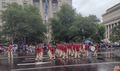 Memorial Day. Washington DC. Street parade