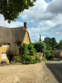 Thatched roof cottage in village we are staying in