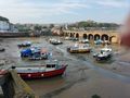 Folkestone. Boats at low tide!