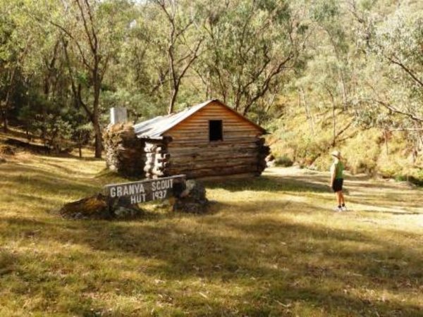 Old scout hut in bush