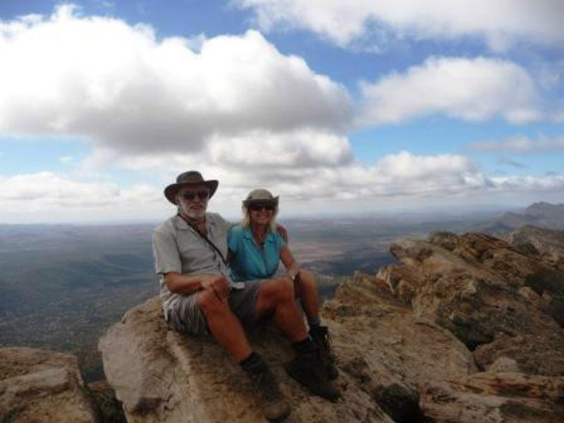 On top of the Flinders - St Mary's Peak
