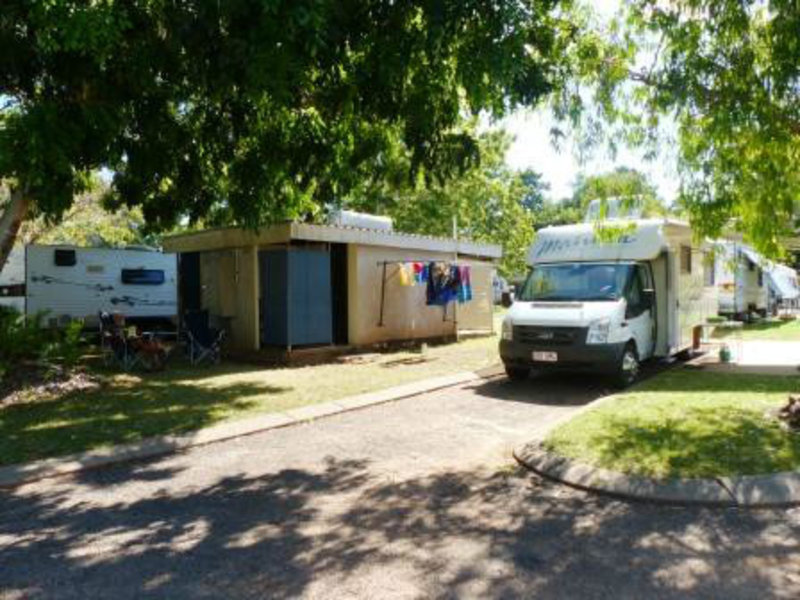 Our humble abode in Darwin with ensuite facilities.