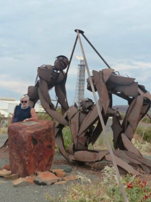 Dampier - North West Gas Plant Memorial Sculpture