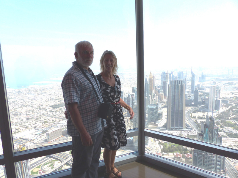 On the 124th floor!