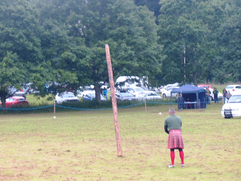 Tossing of the caber - Very very difficult