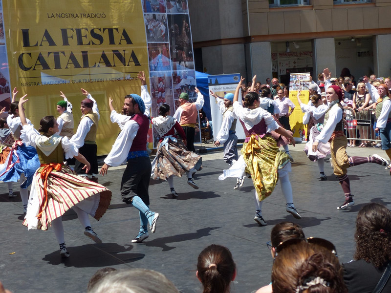 Spanish traditional dancing - Barcelona