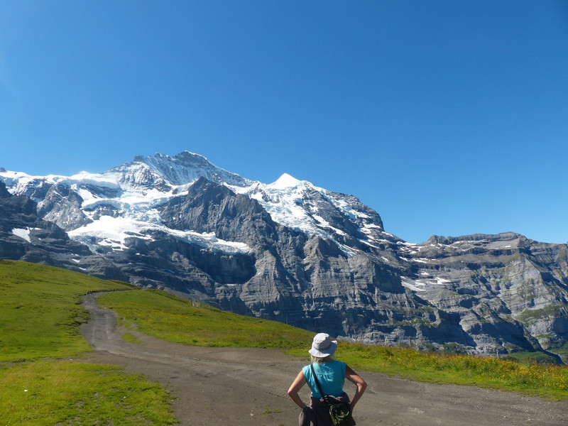 Hiking towards the Eiger - Switzerland