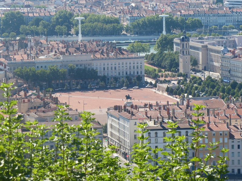 One of many squares in Lyon