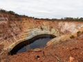 Abandoned gold mine