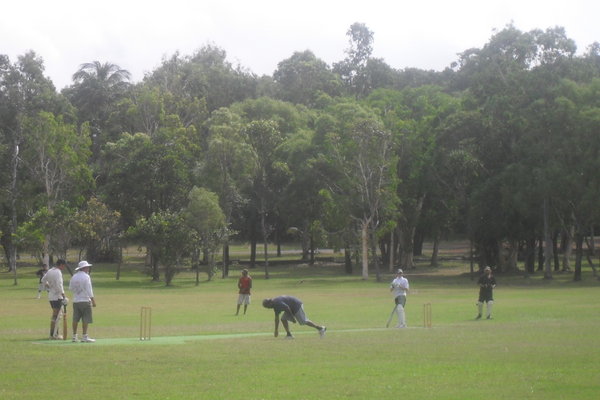 Cricket at Cooktown