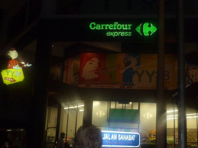 Carrefour in KL is open 24/7