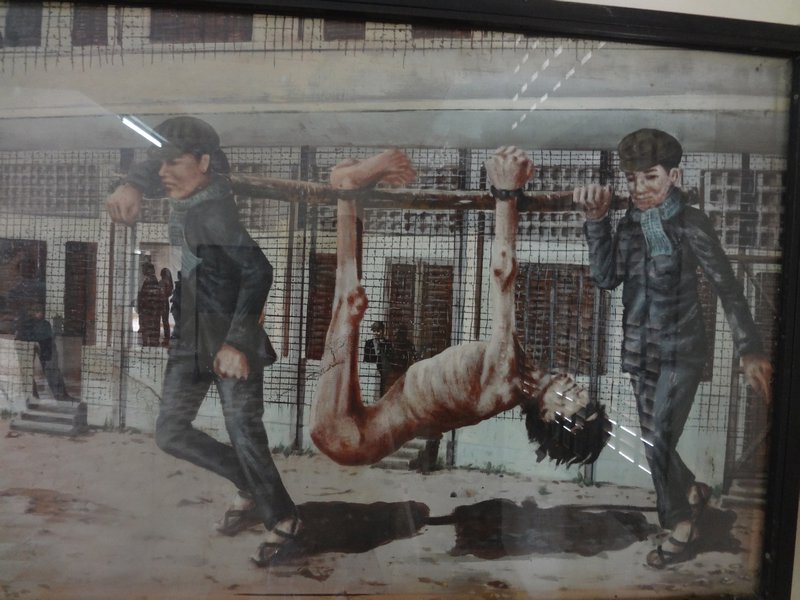 Bilder eines ueberlebenden Malers aus Tuol Sleng