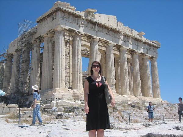 Me at the Acropolis, Athens, Greece