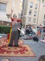 One of the many many street performers in Avignon