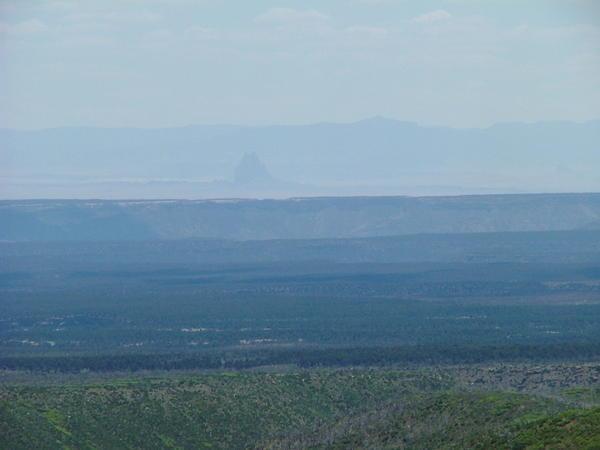 Shiprock from Mesa Verde