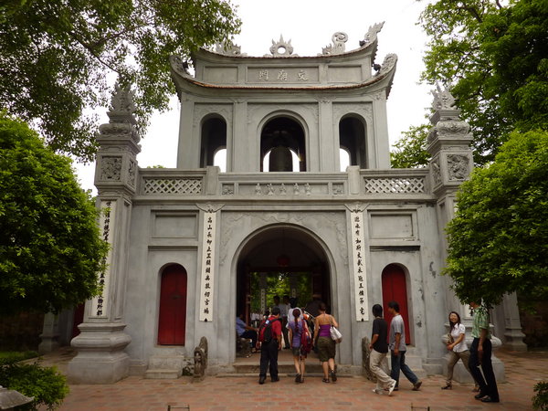 Temple of literature in Hanoi