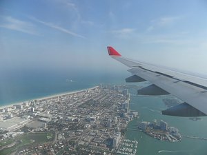 Miami Anflug mit Air Berlin