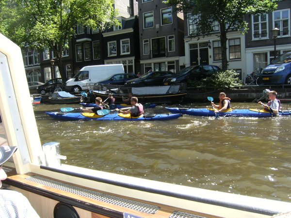 Kayaking the Canal