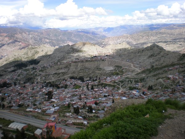 La Paz desde el ' Parque de las fotos'