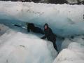 Gill's ice cave slide