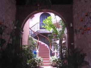 Typical Antiguan Courtyard