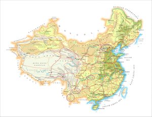 Planned China destinations for 2011 trip.